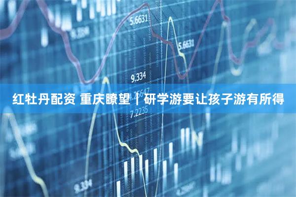 红牡丹配资 重庆瞭望｜研学游要让孩子游有所得