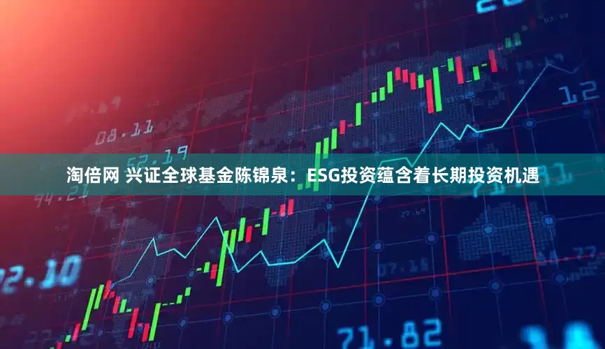 淘倍网 兴证全球基金陈锦泉：ESG投资蕴含着长期投资机遇